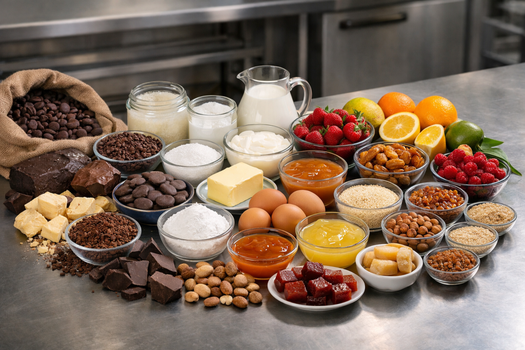 Étude des matières premières  CAP Chocolaterie – Confiserie
