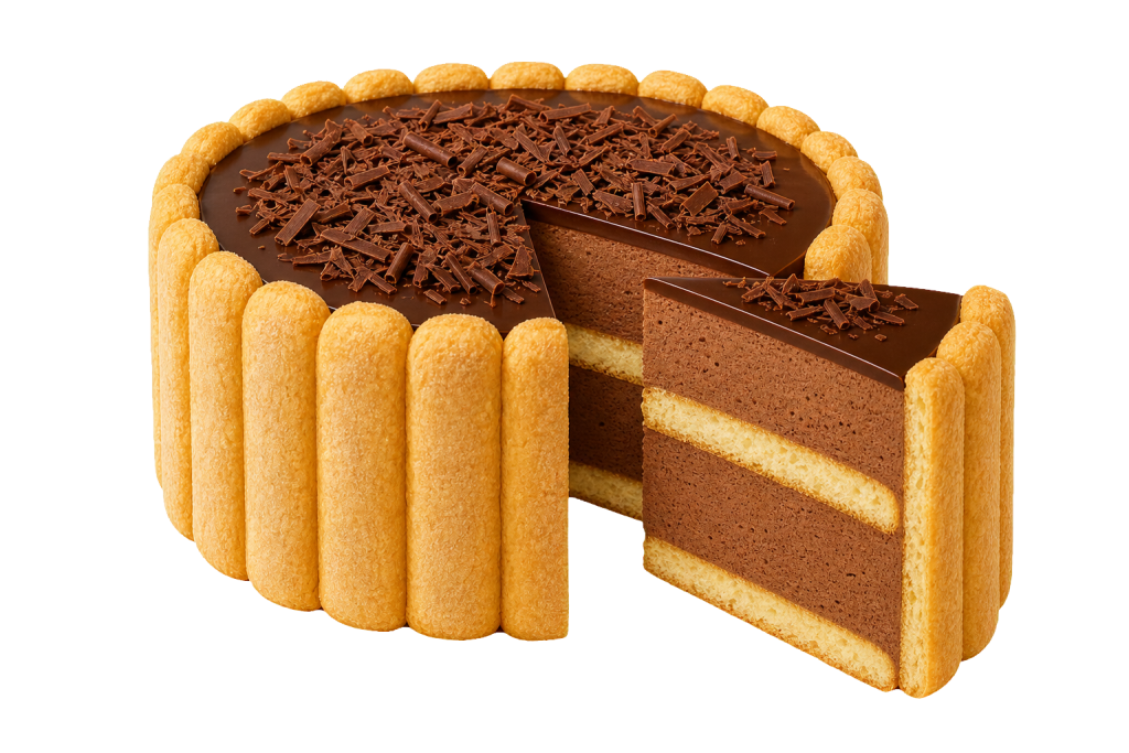 Charlotte chocolat