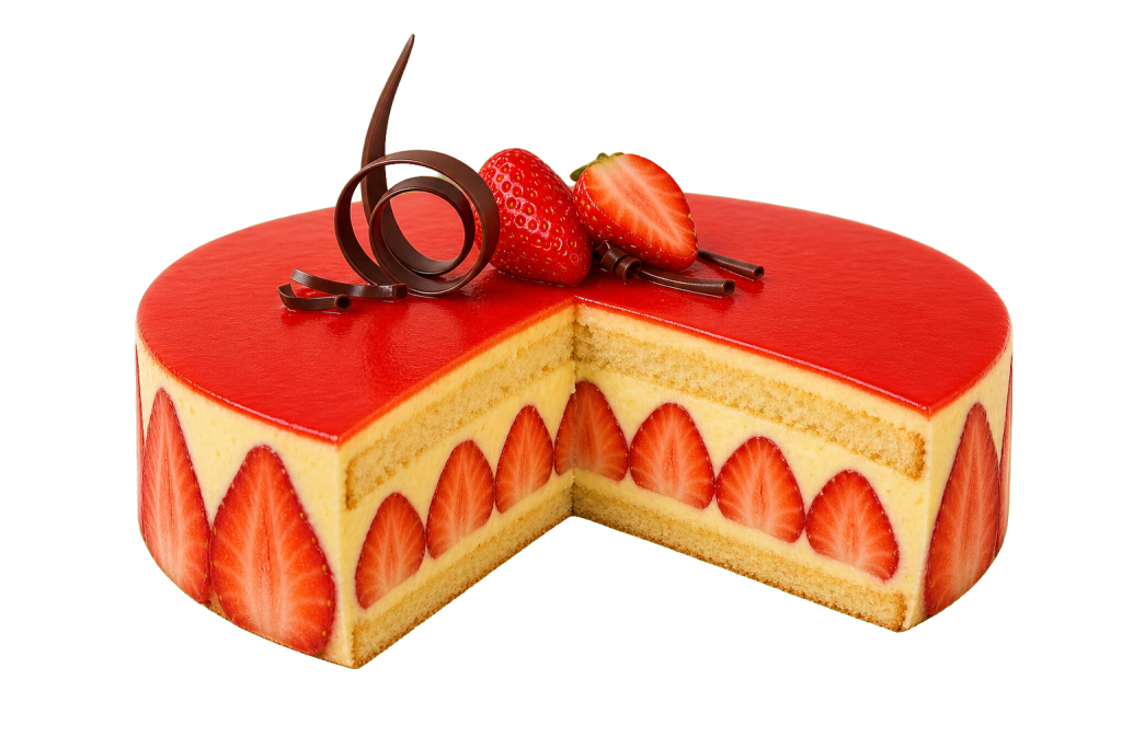 Entremets fraisier