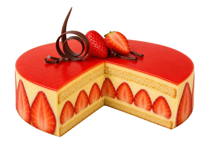 Entremets fraisier