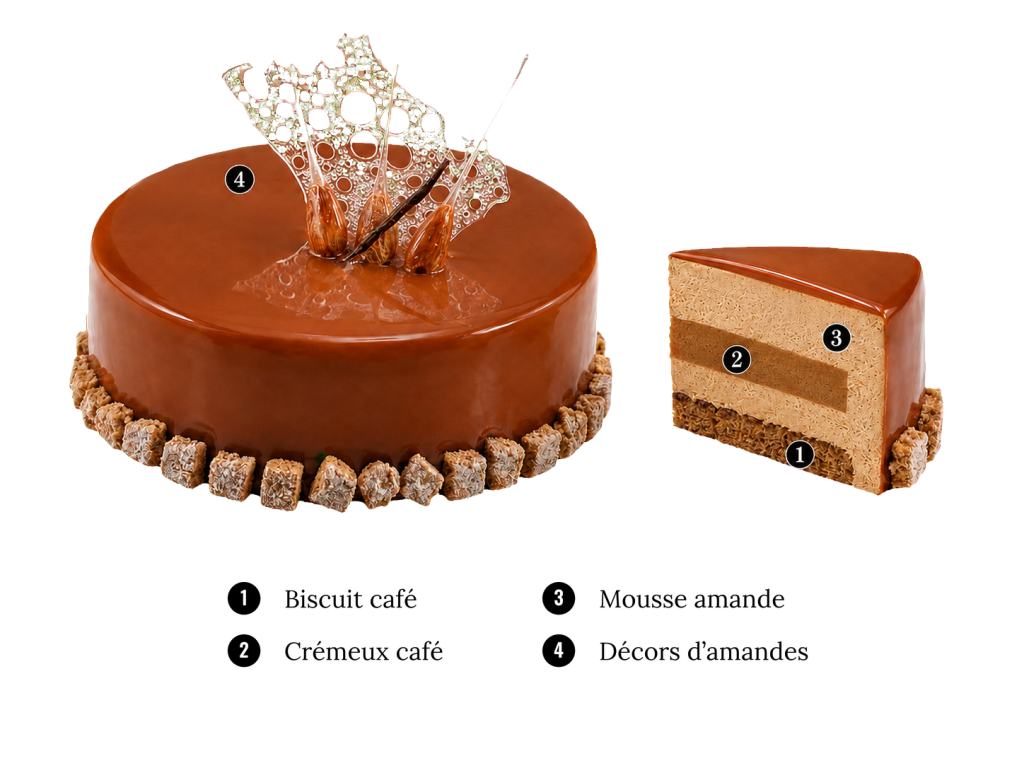 Entremets L’arabesque Arabica
