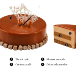 Entremets L’arabesque Arabica