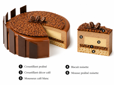 Eclat café noisette