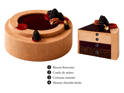 Entremets l’anneau des bois