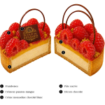 Tartelette framboise mangue passion