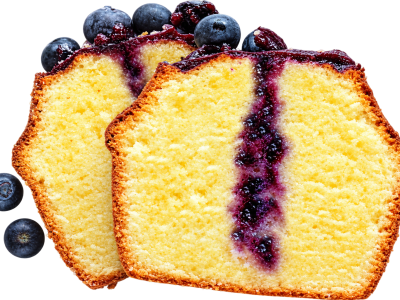 Cake aux amandes et aux fruits