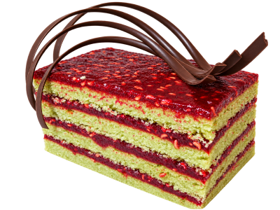 Cake pistache framboise sans farine
