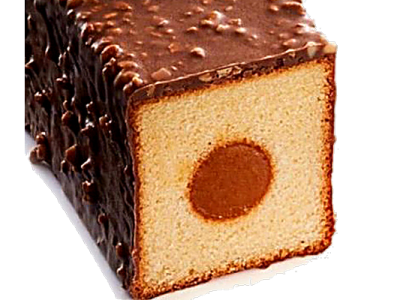 Cake tube noisette abricot