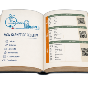 Carnet de recettes CAP Pâtissier – 100 pages (PDF téléchargeable)