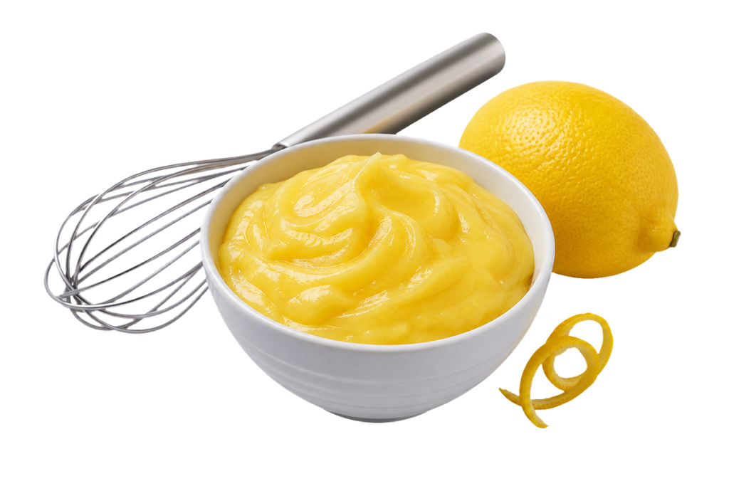 Crème patissière citron pour chaussons aux pommes