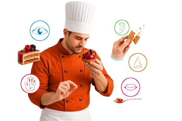 Education sensorielle du pâtissier