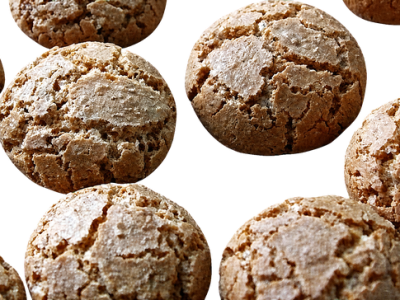 Macarons craquelés au chocolat