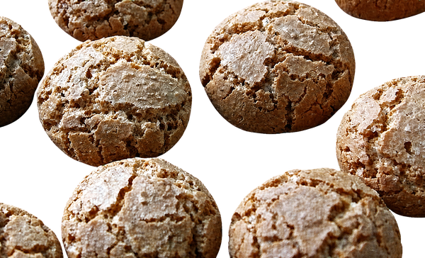 Macarons craquelés au chocolat