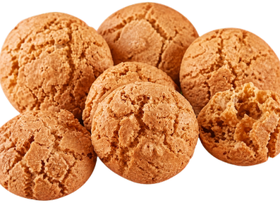 Macarons carquelés aux amandes