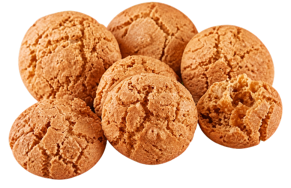 Macarons carquelés aux amandes