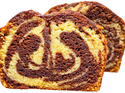 Marbré au chocolat