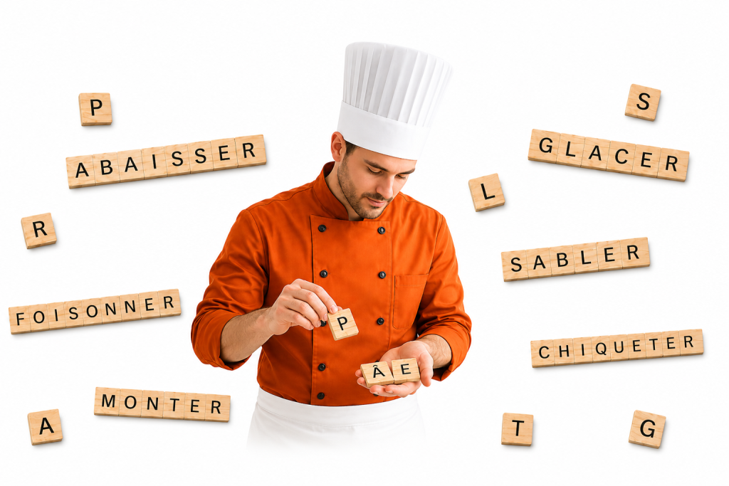 Le vocabulaire du pâtissier