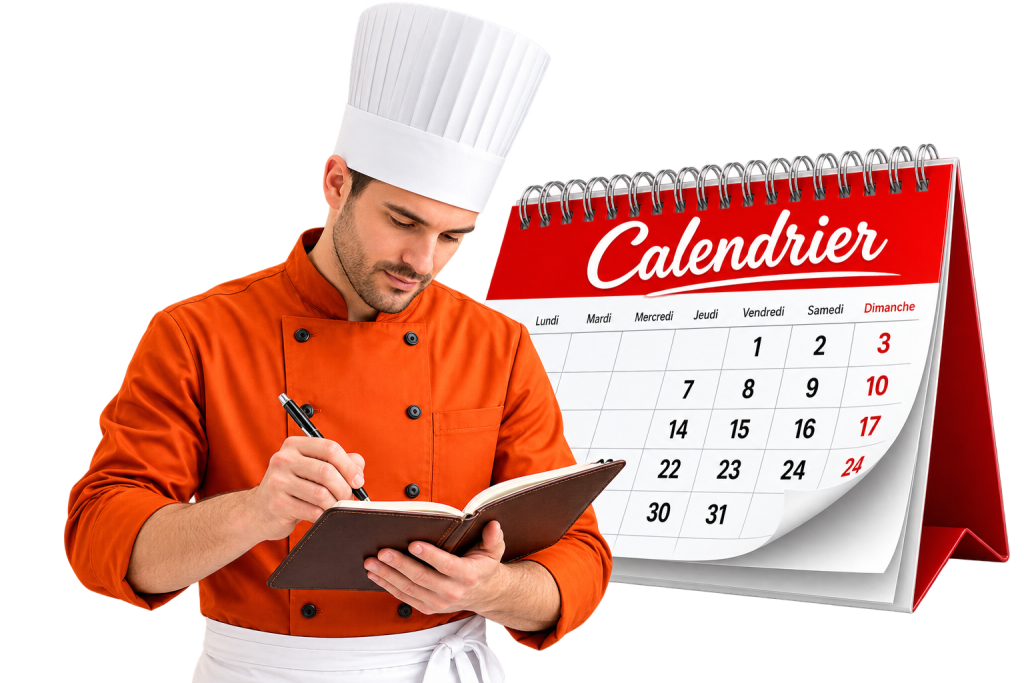 Le calendrier des fètes