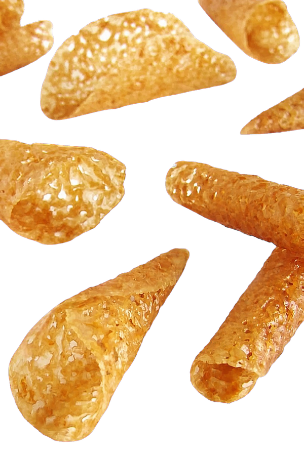 Tuiles croquantes aux fruits