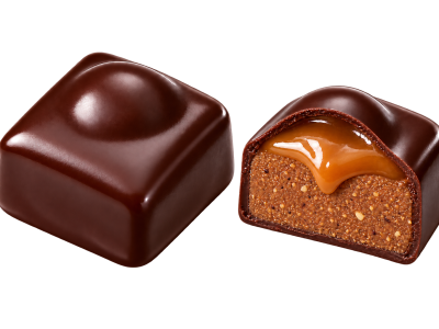 Bonbon chocolat beijuing chocolat alunga et confiture de lait
